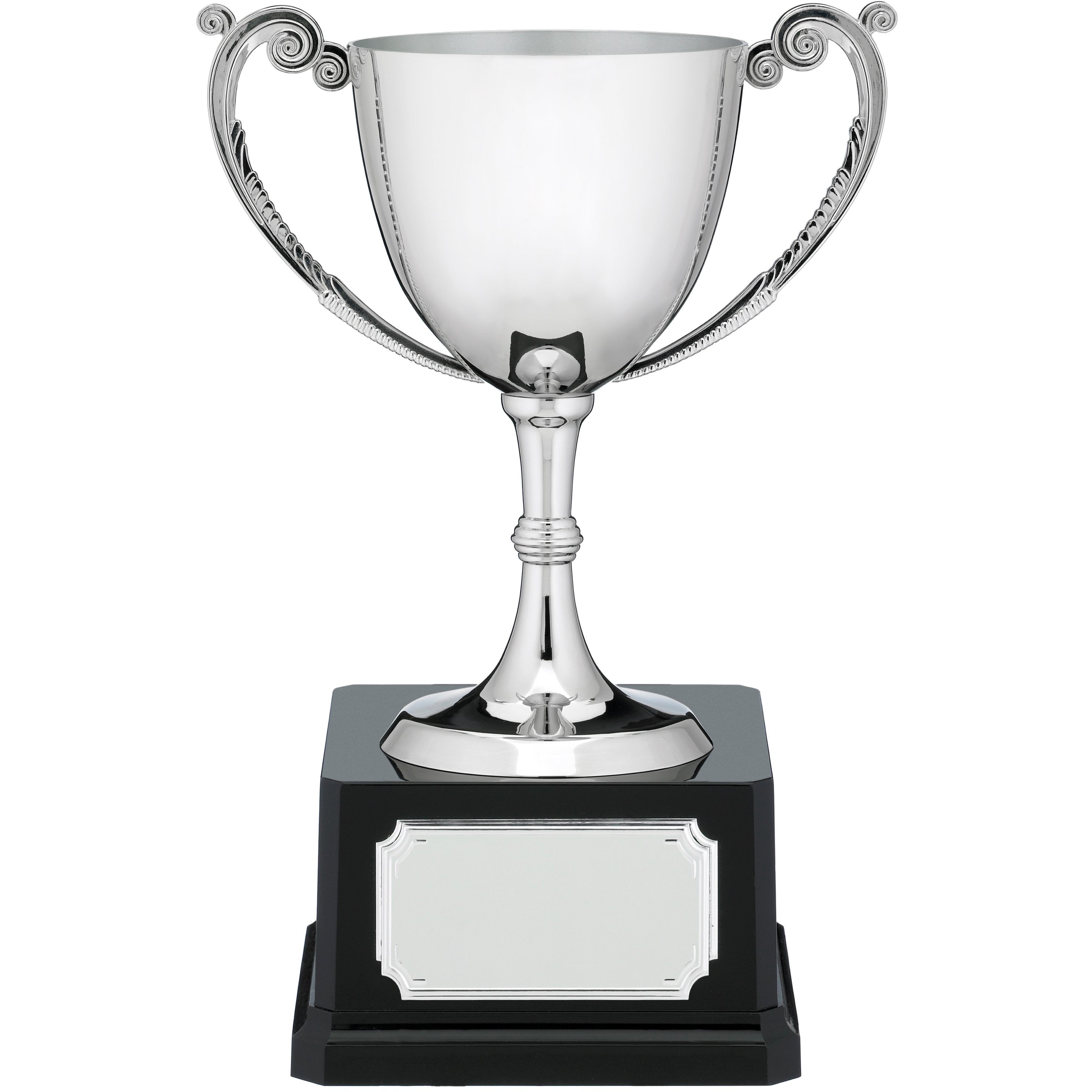 Nickel Plated Die-Cast Trophy Cup 21cm (8.25")