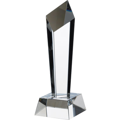 Glass Obelisk Award 23cm