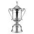 Silver Plated 20.25in Congressional Hand-Chased Detailed Cup - With Eros Lid