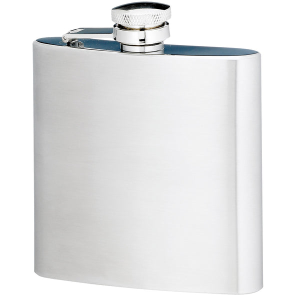 Engraved 6 Ounce Stainless Steel Flask
