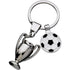 Football And Trophy Keyring