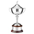 Silver Plated 22in Ultimate Golf Champion's Cup with Figurine Lid
