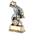 Female Martial Arts Gi Figurine Trophy