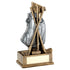 Golf Bag Trophy with Clubs on Base