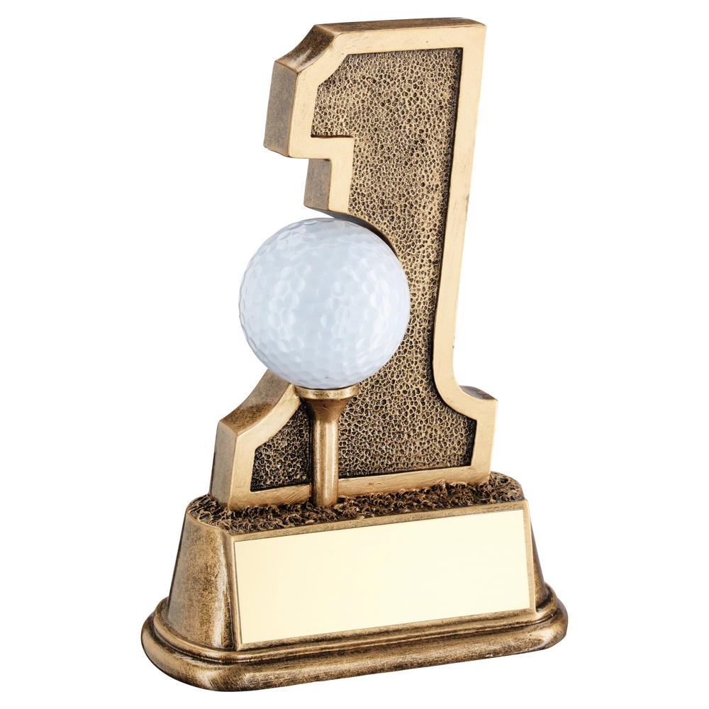'Hole in One' Golf Ball Holder Trophy