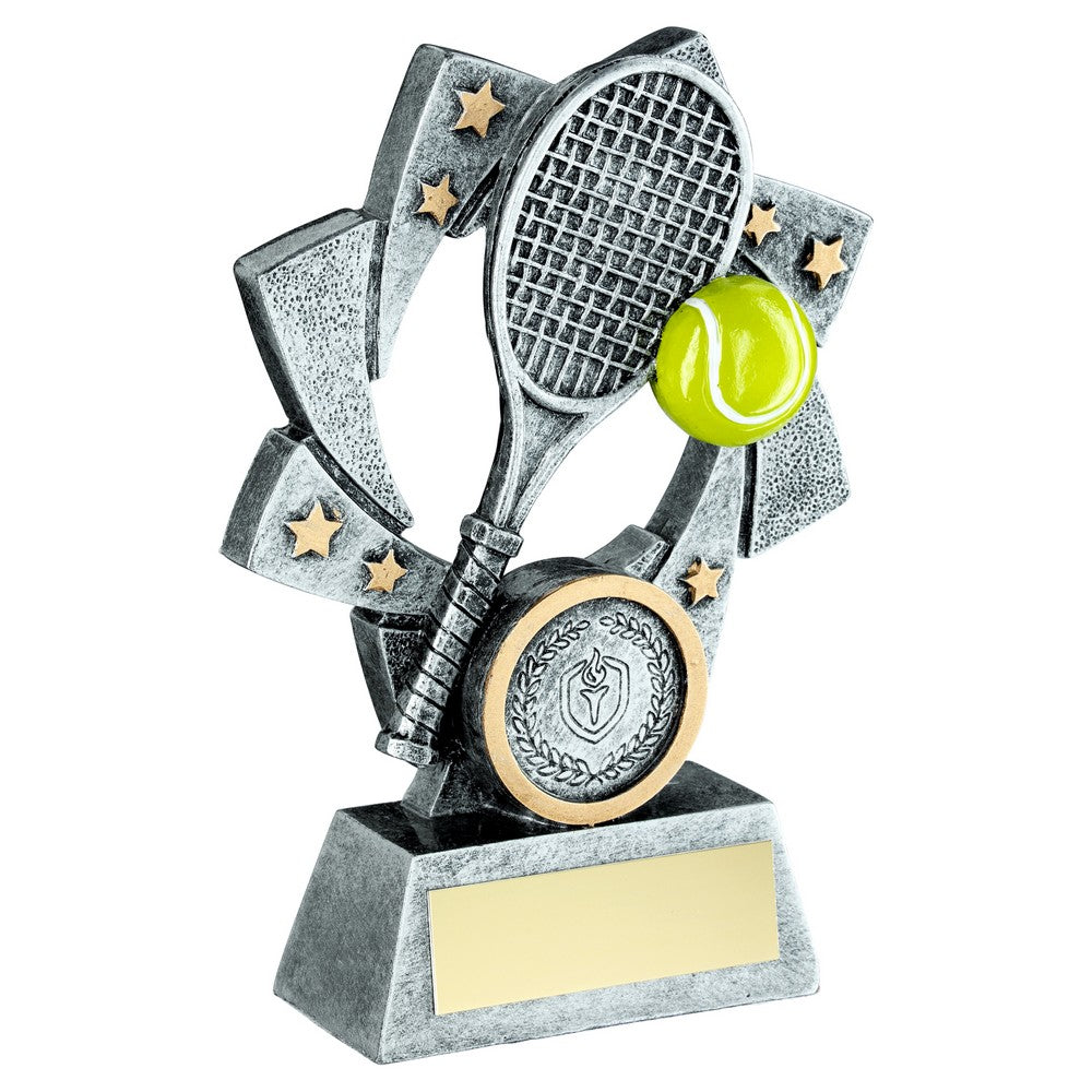 Tennis Star Spiral Trophy