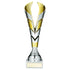 Silver/Gold Plastic V Trophy Cup