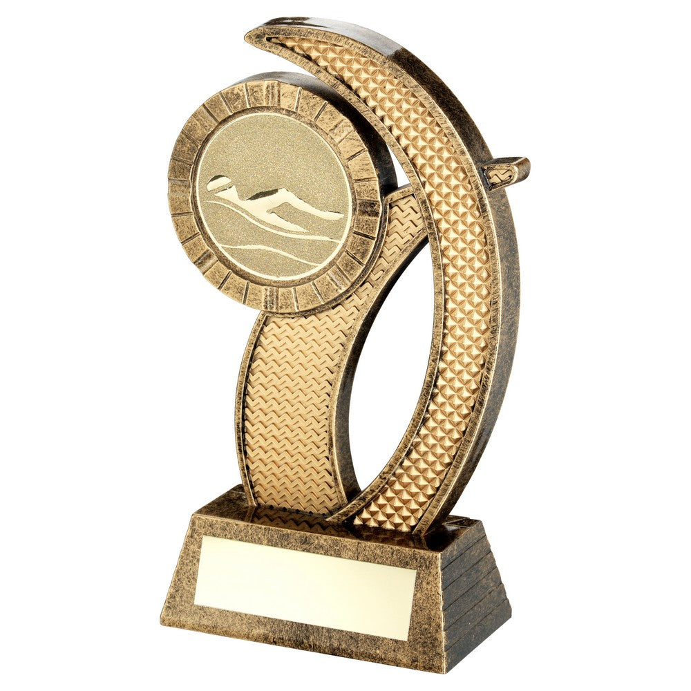 Swimming Plastic Wave Trophy