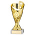 Gold Plastic 'Sabre Star' Trophy Cup On White Marble Base