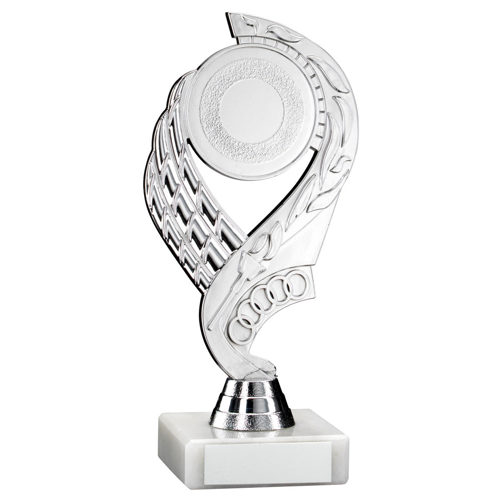Silver 'Olympic' Plastic Award On Marble Base