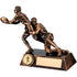 Double Rugby 'Tackle' Figurine Trophy
