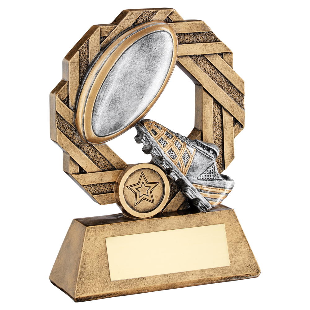 Rugby Octo Ribbon Series Trophy