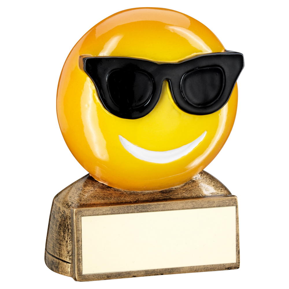 Sunglasses Emoji Trophy - 2.75in