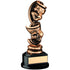 Bronze/Gold/Black Drama Masks Trophy - 6.5in