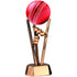 Bronze/Gold Resin Cricket Ball Holder - 6.5in