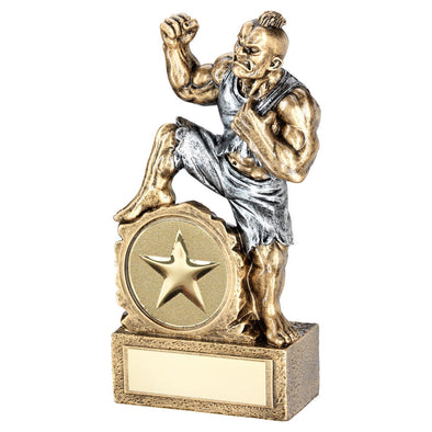 Bronze/Pewter Generic 'beasts' Figure Trophy - 2in Centre - 7in