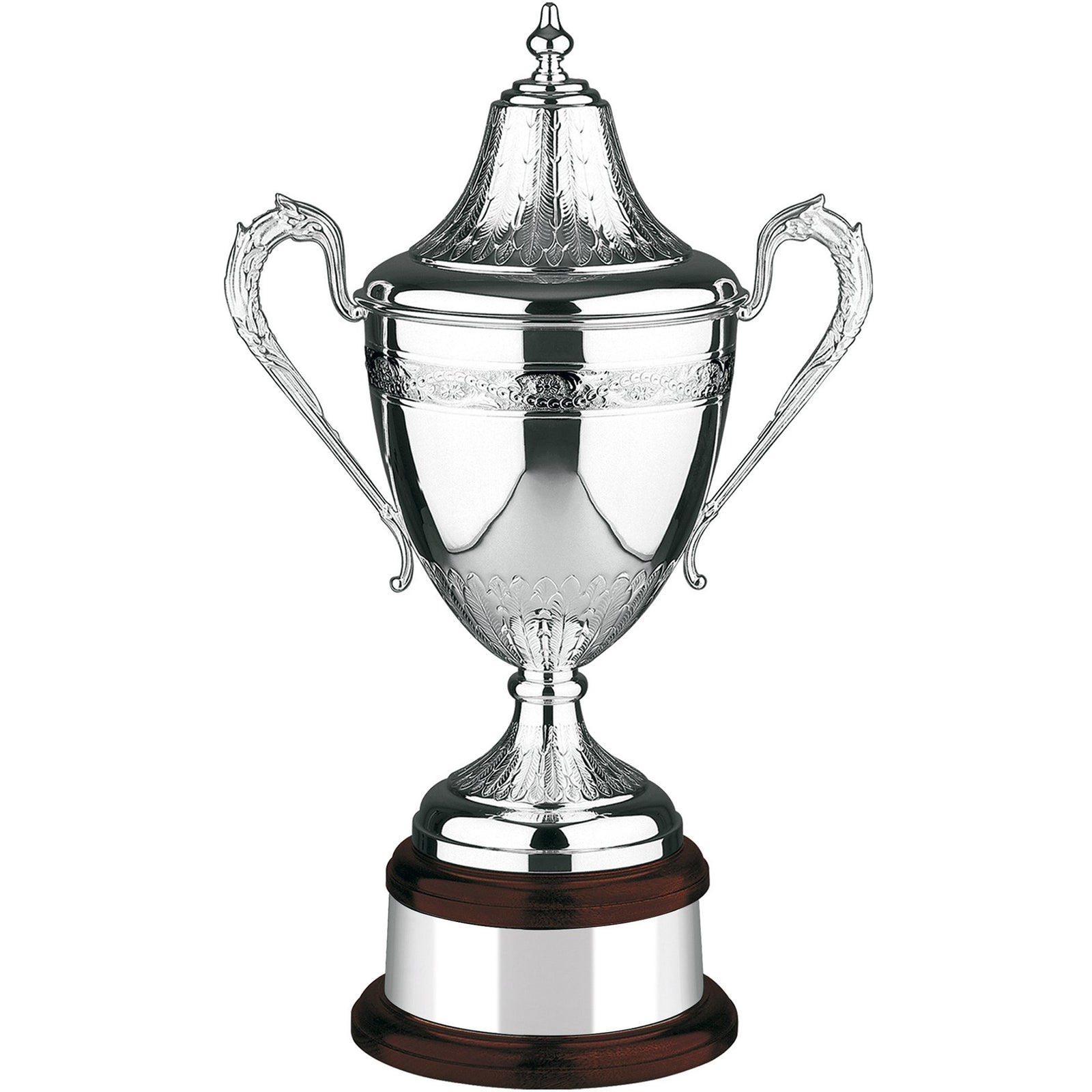 Silver Plated Riviera Hand Chased Trophy Cup