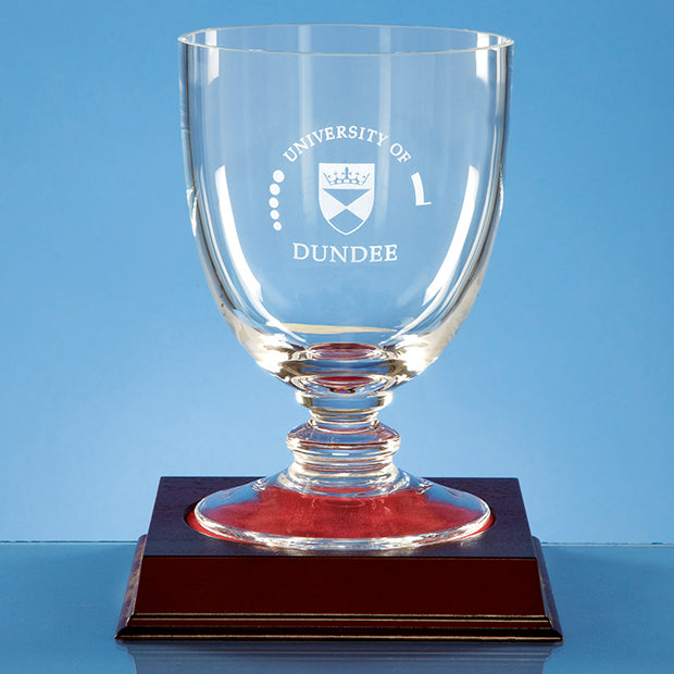 16.5cm Glass Handmade Presentation Chalice (Base Not Included)