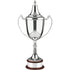 Silver Plated Champions Supreme Trophy Cup With Lid