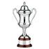 Silver Plated Tenby Trophy Cup & Lid - Hand Chased