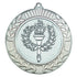 Wreath Medal (2in Centre) - Antique Silv 2.75in