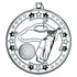 Golf 'tri Star' Medal - Silver 2in