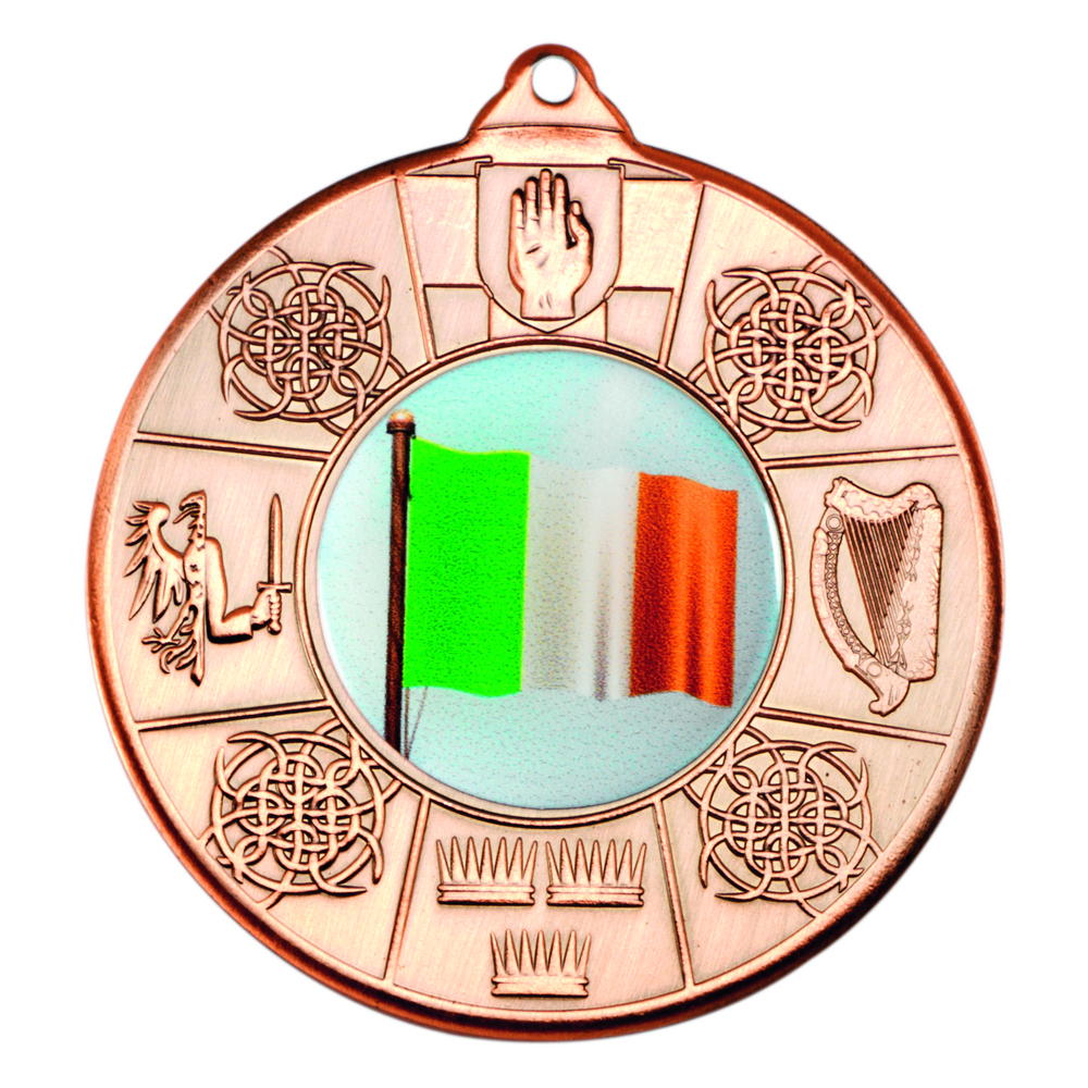 Four Provinces Medal (1in Centre) - Bronze 2in