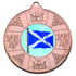 Scotland Medal (1in Centre) - Bronze 2in