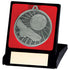 Formation Football Medal & Box Silver 50mm