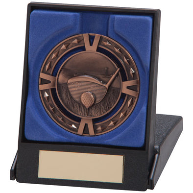 V-Tech Golf Medal & Box Bronze 60mm