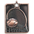 Centurion Star Series Tennis Medal Bronze 53x40mm