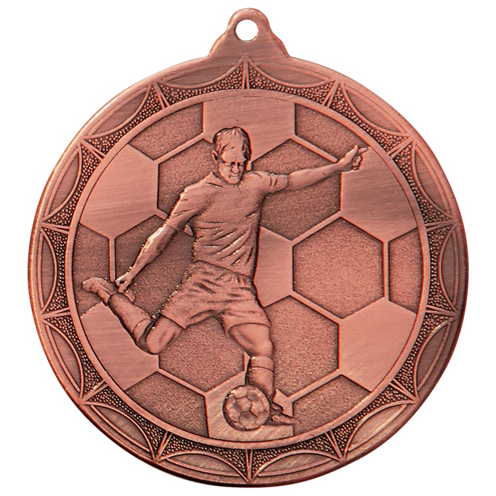 Impulse Football Medal Bronze 50mm