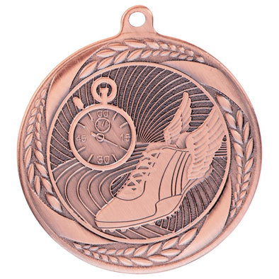 Typhoon Running Athletics Medal Bronze 55mm