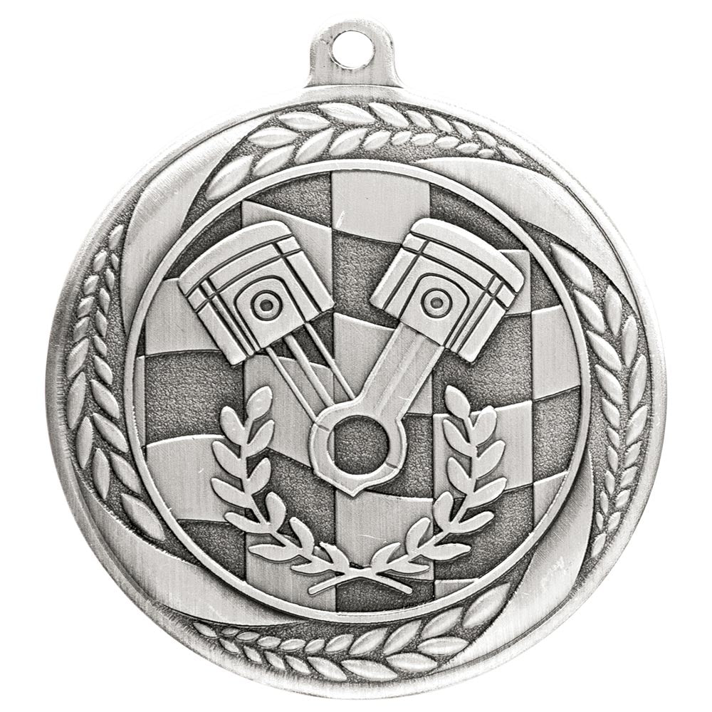 Typhoon Motorsport Medal Silver 55mm