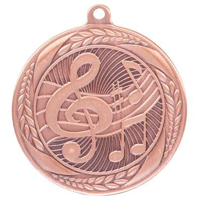Typhoon Music Medal Bronze 55mm