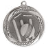 Typhoon Cricket Medal Silver 55mm