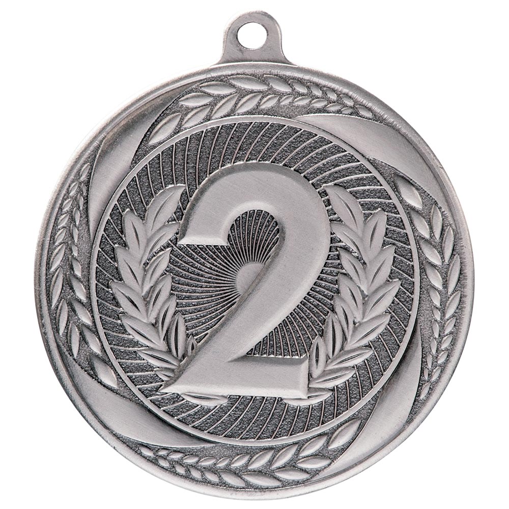 Typhoon 2nd Place Medal Silver 55mm