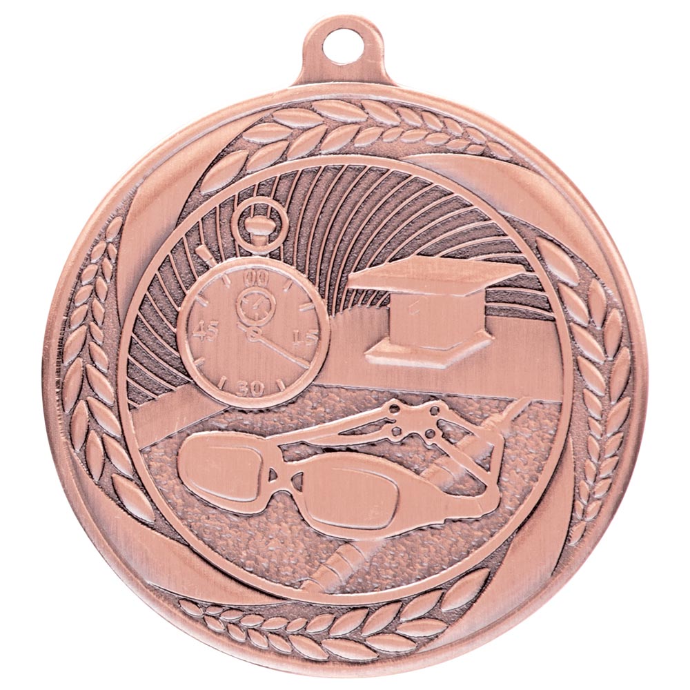 Typhoon Swimming Medal Bronze 55mm