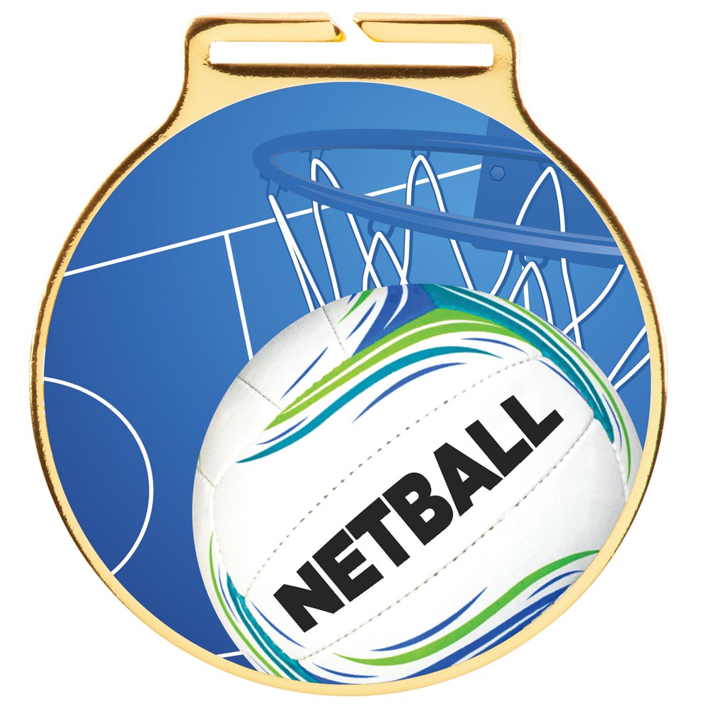 Vision Netball Medal 60mm