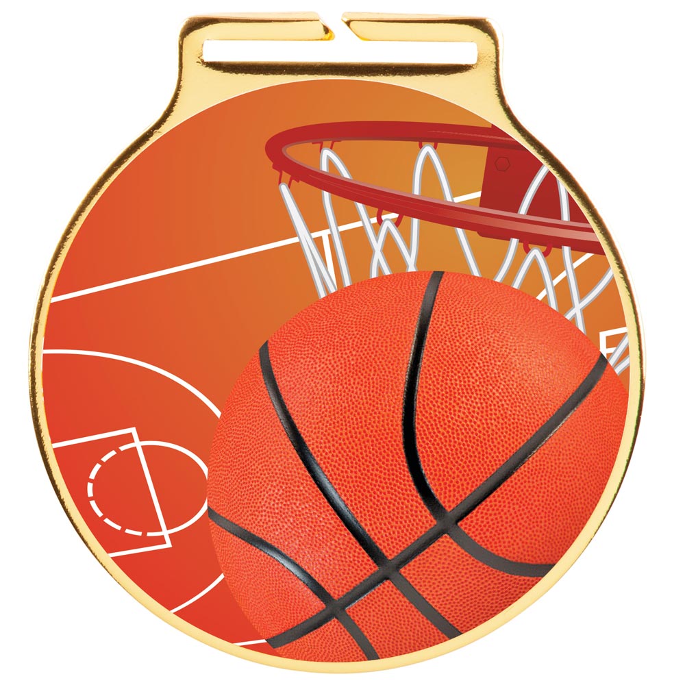 Vision Basketball Medal 60mm