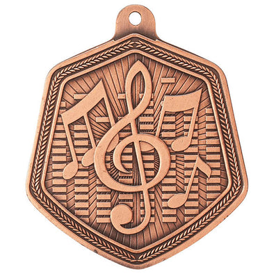 Falcon Music Medal Bronze 65mm