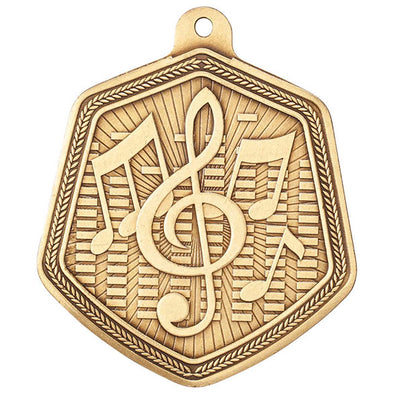 Falcon Music Medal Gold 65mm