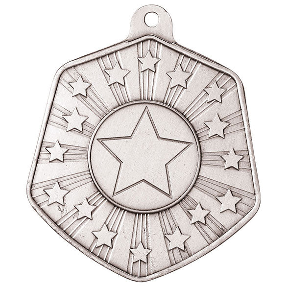 Falcon Multi Sport Medal Silver 65mm