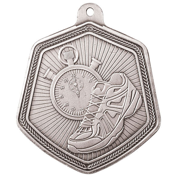 Falcon Athletics Medal Silver 65mm