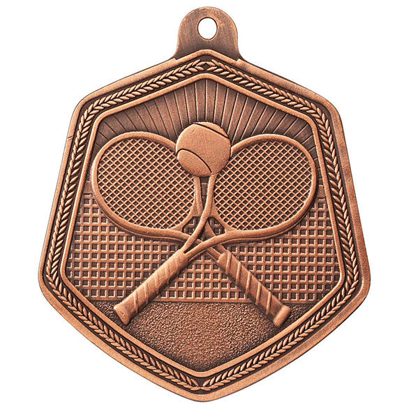 Falcon Tennis Medal Bronze 65mm
