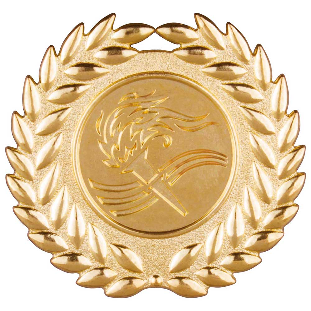 Classic Wreath Medal Gold 50mm