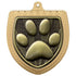 Cobra Dog Obedience Shield Medal Gold 75mm