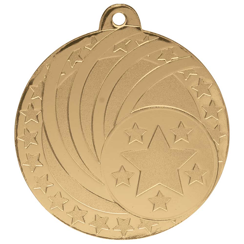 The Stars Medal Gold 50mm