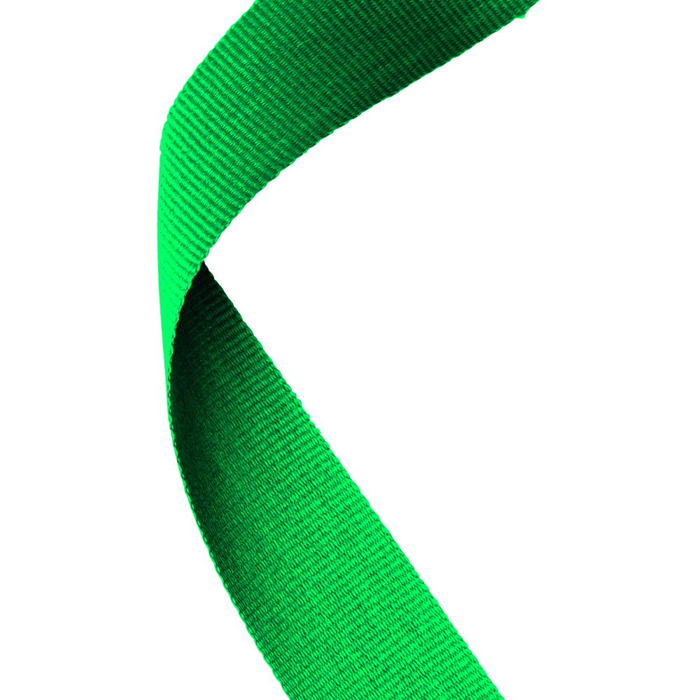 Medal Ribbon Green - 30 X 0.875in