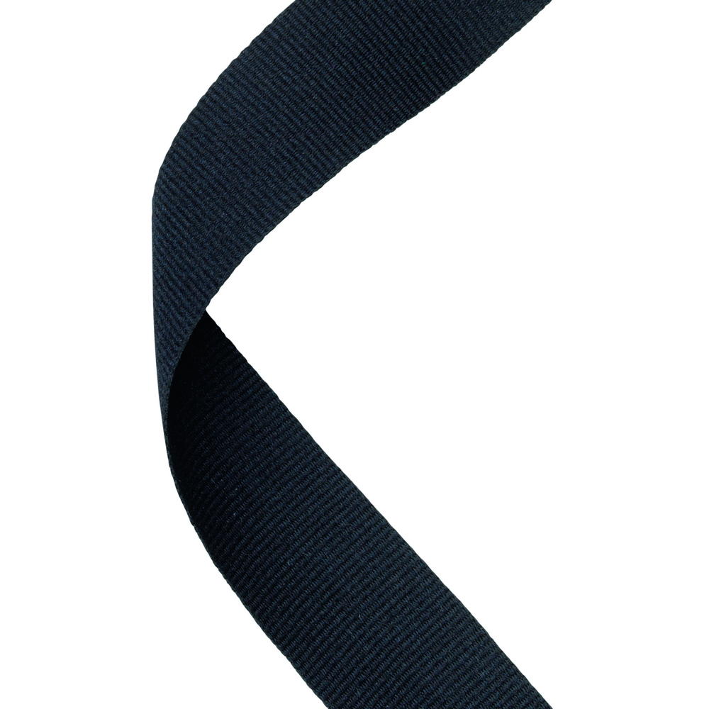 Medal Ribbon Black - 30 X 0.875in